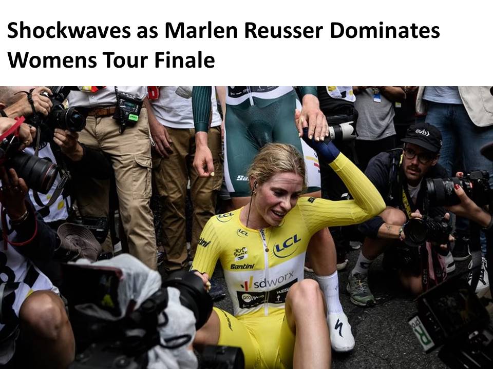 Shockwaves as Marlen Reusser Dominates Womens Tour Finale